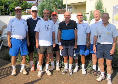 Die Mannschaft 2015 des SV Solvay Freiburg