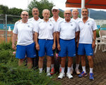 v. l. hinten: Ulli Born, Kurt Ebner, Christian Lange, vorne: Jürgen Kasper, Hermann Scherer, Erich Disch, Heinz Peter Dörr
